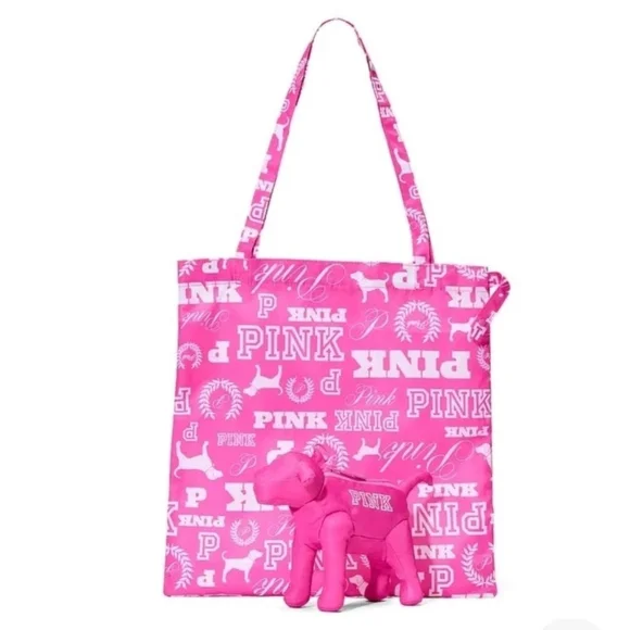 VS PINK Packable Tote Bag NEW LIMITED EDITION - Picture 3 of 7